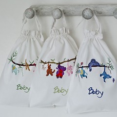 Hand Embroidered Baby Bag